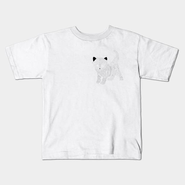 small cat Kids T-Shirt by 00Daniel23